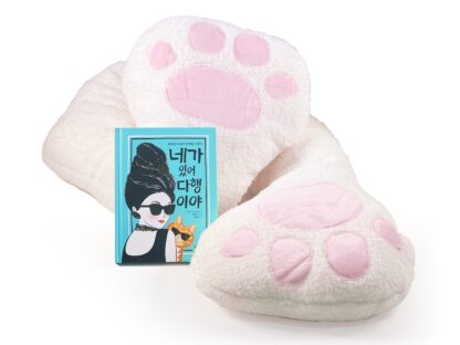 큰 손 고양이 쿠션